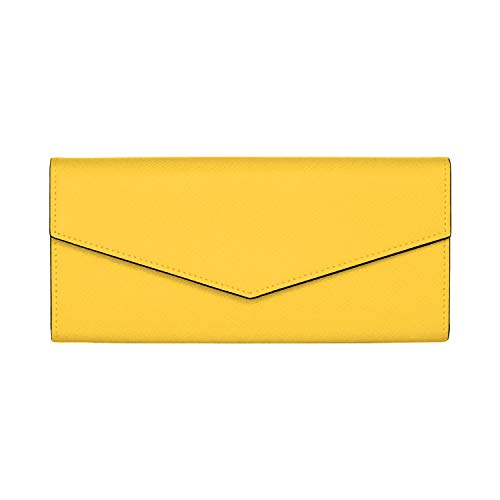 BONAVENTURA Noblessa Envelope Wallet [Mimosa Yellow] BWAN10-MY