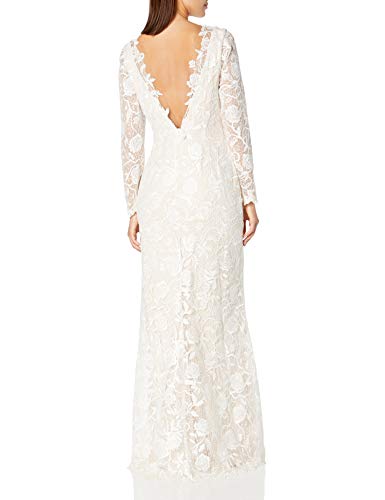 Tadashi Shoji Women s Long Sleeve Lace Bridal Gown