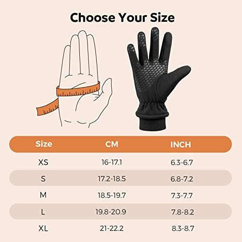 FREETOO Winter Gloves for Women, 2022 Stylish Double Locking Thermal Running Gloves, Warm Waterproof Touchscreen Driving Gloves