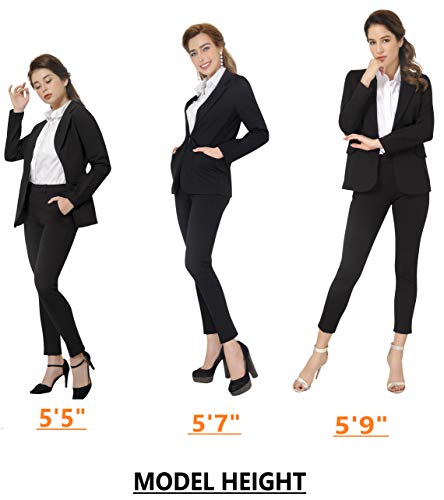 Marycrafts Women s Business Blazer Pant Suit Set for Work