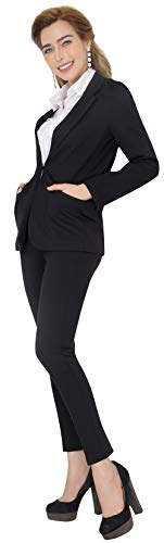 Marycrafts Women s Business Blazer Pant Suit Set for Work