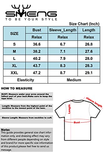 SMENG Womens Tops Summer Fashion Batwing Short Sleeve t Shirts Blouses