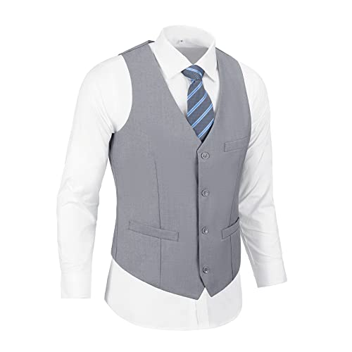 Men s Suits 3 Pieces Slim Fit Suit 2 Button Business Prom Formal Suit Blazer Jacket Vest Pants Set