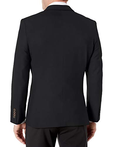 Amazon Essentials Men s Long-Sleeve Button-Front Slim-Fit Stretch Blazer