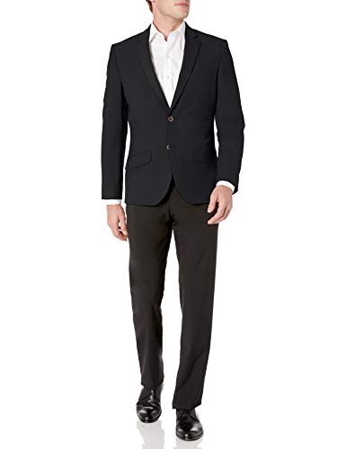 Amazon Essentials Men s Long-Sleeve Button-Front Slim-Fit Stretch Blazer