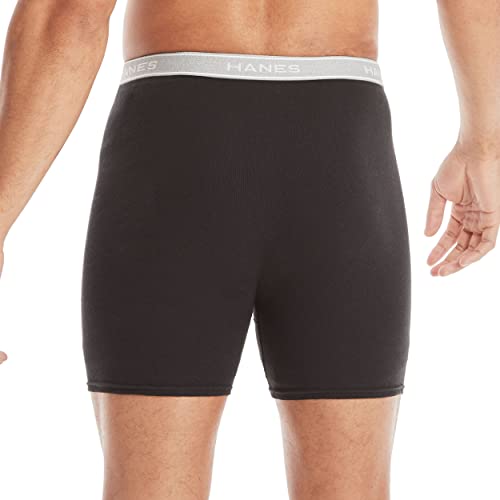 Hanes Boxer Briefs, Cool Dri Moisture-Wicking Underwear, Cotton No-Ride-up for Men, Multi-Packs Available