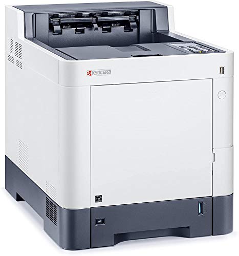 KYOCERA 1102TW2US1 ECOSYS P6235cdn Color Laser Printer, Up to 37 PPM, Up to 1200 DPI Printing Quality, 100000 Pages a Month, Mobile Printing Supported, Wi-Fi Connection and WI-FI Direct