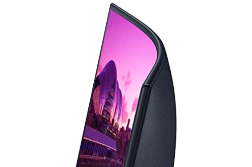 SAMSUNG 32-Inch S39C Series FHD Curved Gaming Monitor, 75Hz, AMD FreeSync, Game Mode, Advanced Eye Comfort, Frameless Display, Built in Speakers, Slim Metal Stand, LS32C394EANXGO, 2023, Black