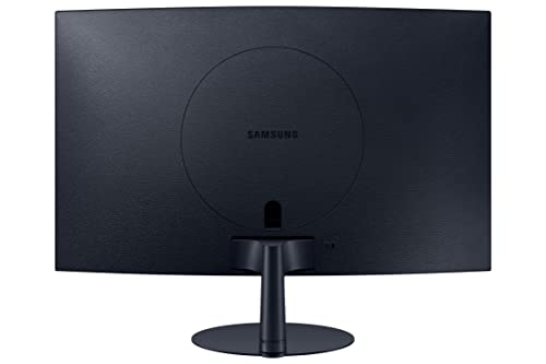 SAMSUNG 32-Inch S39C Series FHD Curved Gaming Monitor, 75Hz, AMD FreeSync, Game Mode, Advanced Eye Comfort, Frameless Display, Built in Speakers, Slim Metal Stand, LS32C392EANXGO, 2023, Black