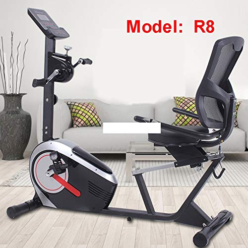 JAHH Indoor Exercise Bike Trainer Home Training 14 Gear Magnetic Control Resistance Bicycle Bike Cycling Exercise Trainer