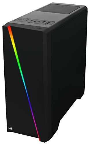 AeroCool Cylon RGB Mid Tower with Acrylic Side window, Black