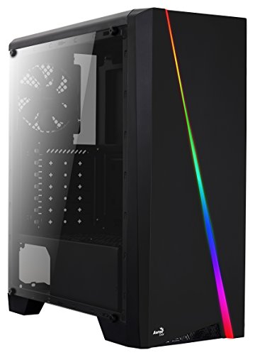 AeroCool Cylon RGB Mid Tower with Acrylic Side window, Black