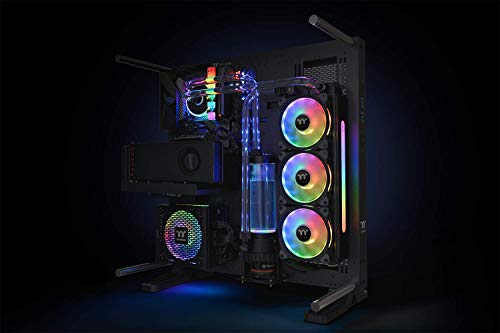 Thermaltake Pacific CL360 Max D5c Res/Pump 16.8 Million Color RGB (Alexa, Razer Chroma) Software Enabled Copper Radiator PETG Hard Tube Water Cooling Kit CL-W259-CU00SW-A