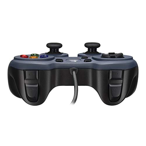 Logitech F310 Wired Gamepad Controller Console Like Layout 4 Switch D-Pad PC - Blue