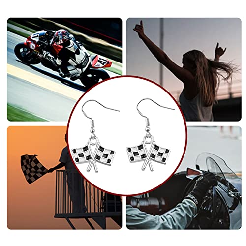 Race Charm Earring Race Day Gift Car Racing Gift Drag Racing Gift Race Earrings