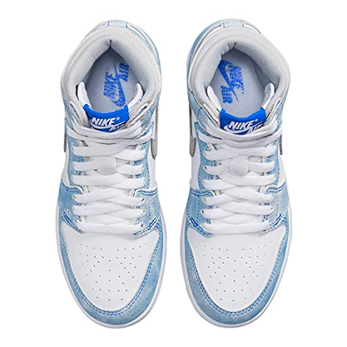 Jordan Youth Air 1 High OG GS 575441 402 Hyper Royal - Size 6.5Y