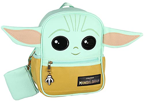 Star Wars The Mandalorian Grogu Baby Yoda Mini Backpack 10.5