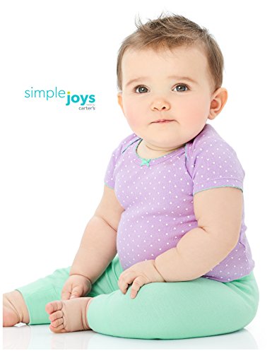 Simple Joys by Carter s Baby Girls  Pant, Pack of 4