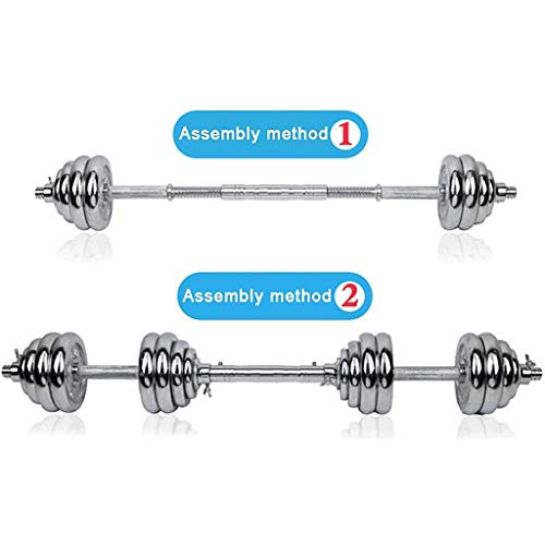 No-logo Dumbbell Men and Women Dumbbell Weight Lifting Dumbbell Home Fitness Equipment A Pair of Dumbbell Sports Equipment Barbell (Size : 15KG)