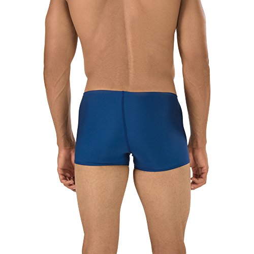 Speedo Men s Swimsuit Square Leg Endurance+ Solid