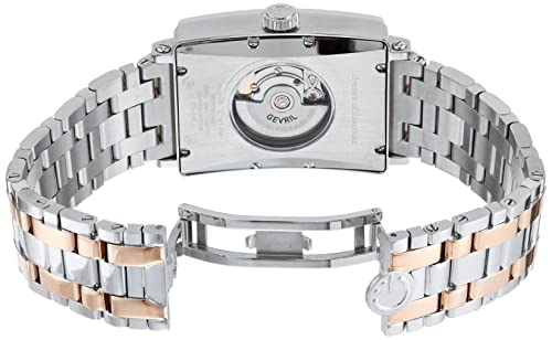 Gevril Men s Ave of Americas Swiss Automatic Watch, 316L Stainless Steel Bracelet