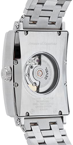 Gevril Men s Ave of Americas Swiss Automatic Watch, 316L Stainless Steel Bracelet