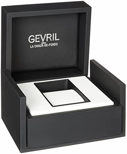 Gevril Men s Ave of Americas Swiss Automatic Watch, 316L Stainless Steel Bracelet