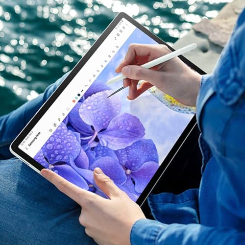 SAMSUNG Galaxy Tab S9 FE+ 12.4” 256GB Android Tablet, IP68 Water- and Dust-Resistant, Long Battery Life, Powerful Processor, S Pen, 8MP Camera, Lightweight Design, US Version, 2023, Graphite