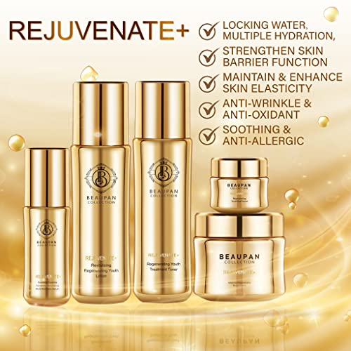 Rejuvenate+ Skin Care Gift Set (6 Pcs) Paraben free and Fragrance free