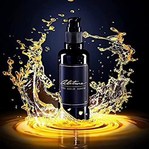 Alitura Gold Serum for Face 3-PK 100ml – Face Serum for Women & Men to Reduce Fine Lines and Wrinkles – Anti Aging Serum for Radiant-Looking Skin – Vitamin A & Marine Collagen Facial Serum