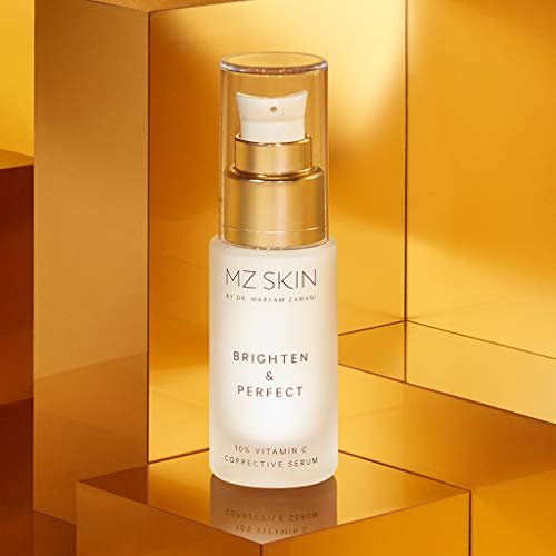 MZ SKIN BRIGHTEN & PERFECT | 10% Vitamin C Serum | Collagen Stimulation | Vegan