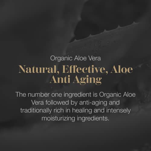 InfiniteAloe Gold Anti-Aging Moisturizer Formula - Organic Aloe Supported by Twelve Key Anti-Aging Ingredients to Deliver Younger Looking, Hydrated, Soft Skin (6.7 Oz.)