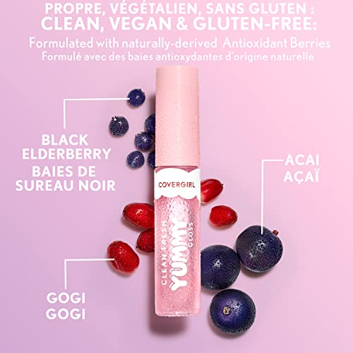 COVERGIRL Clean Fresh Yummy Gloss, My Main Squeeze, Case of 72