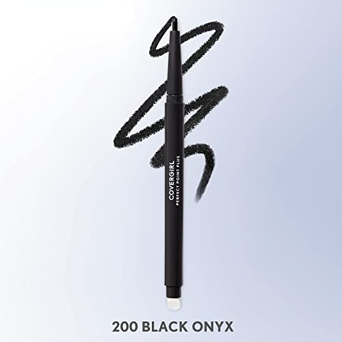 Covergirl Lash Blast Clump Crusher Mascara, Very Black & Perfect Point Plus Eyeliner Pencil, Black Onyx, Case of 72