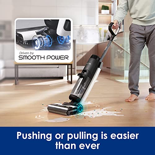 Tineco Floor ONE S7 PRO Smart Cordless Floor Cleaner, Wet Dry Vacuum Cleaner & Mop for Hard Floors, LCD Display, Long Run Time, Great for Sticky Messes and Pet Hair, Centrifugal Drying Process