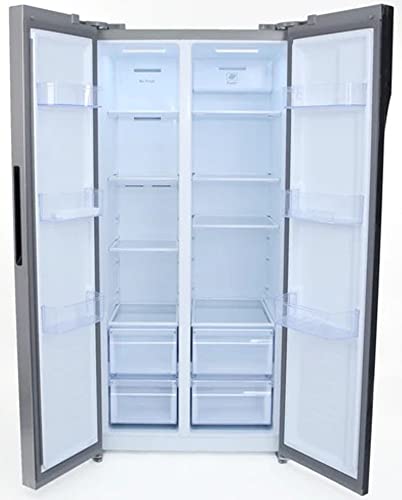 Avanti FFS157L3S FFS157 cu. ft Side Apartment Size Refrigerator, in Stainless Steel, 15.6 cu.ft