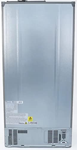 Avanti FFS157L3S FFS157 cu. ft Side Apartment Size Refrigerator, in Stainless Steel, 15.6 cu.ft