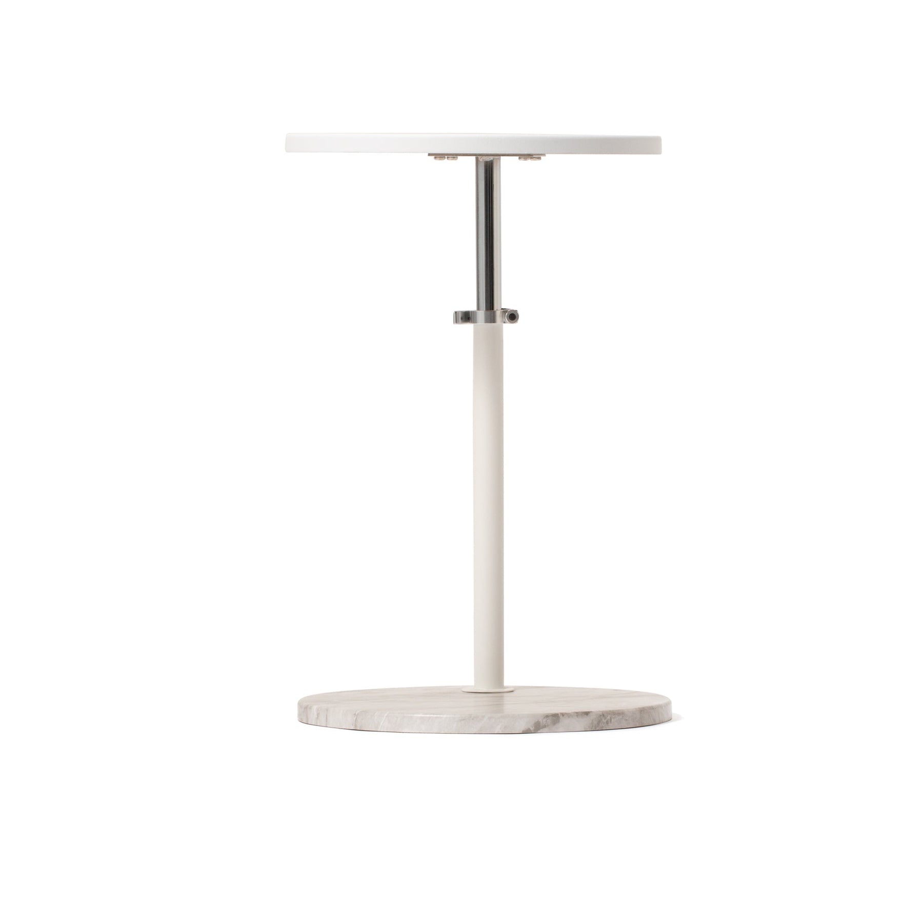 Montez Side Table 2 Marble (W350 X D350 X H415-665)