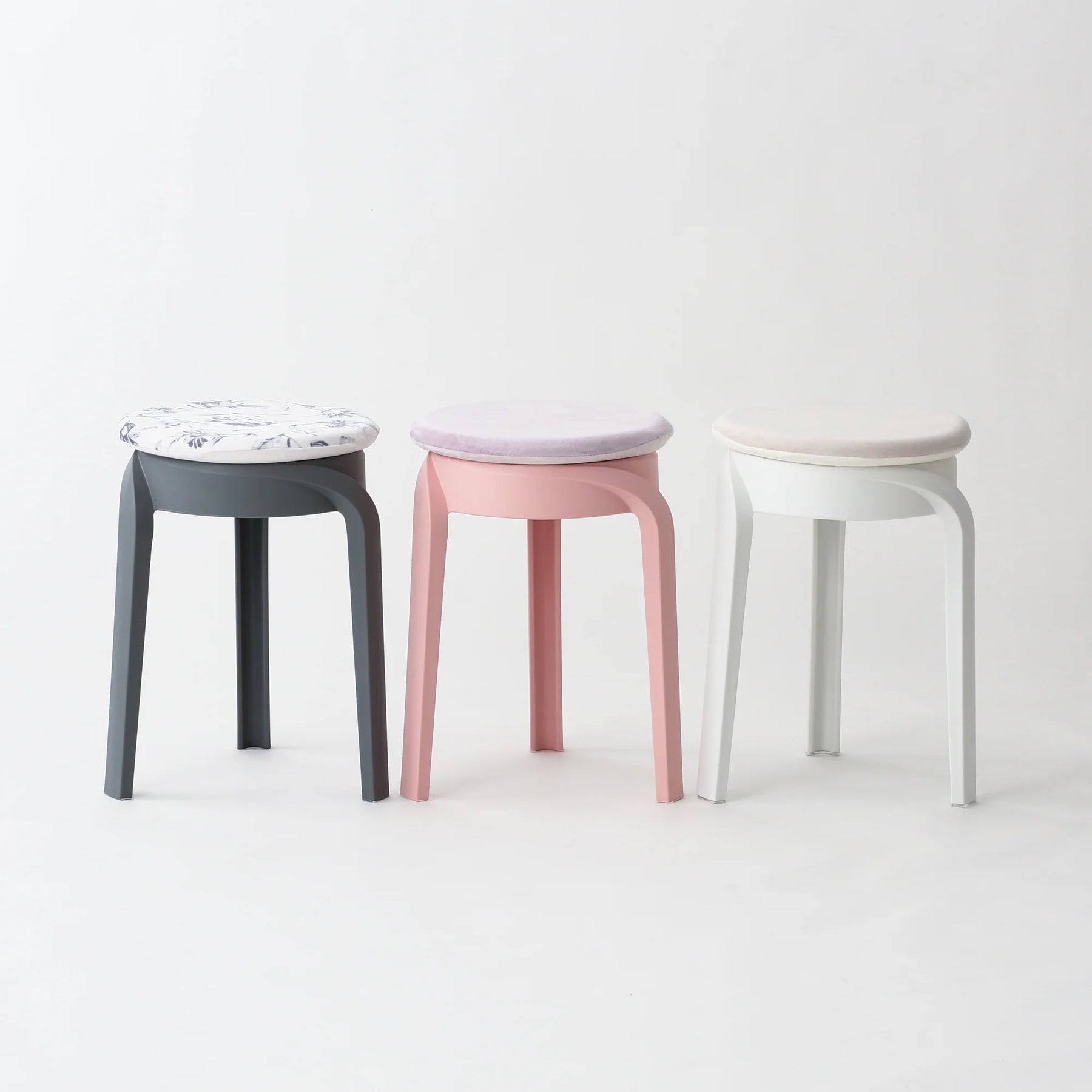 Vortex Stool White (W350 × D350 × H455)