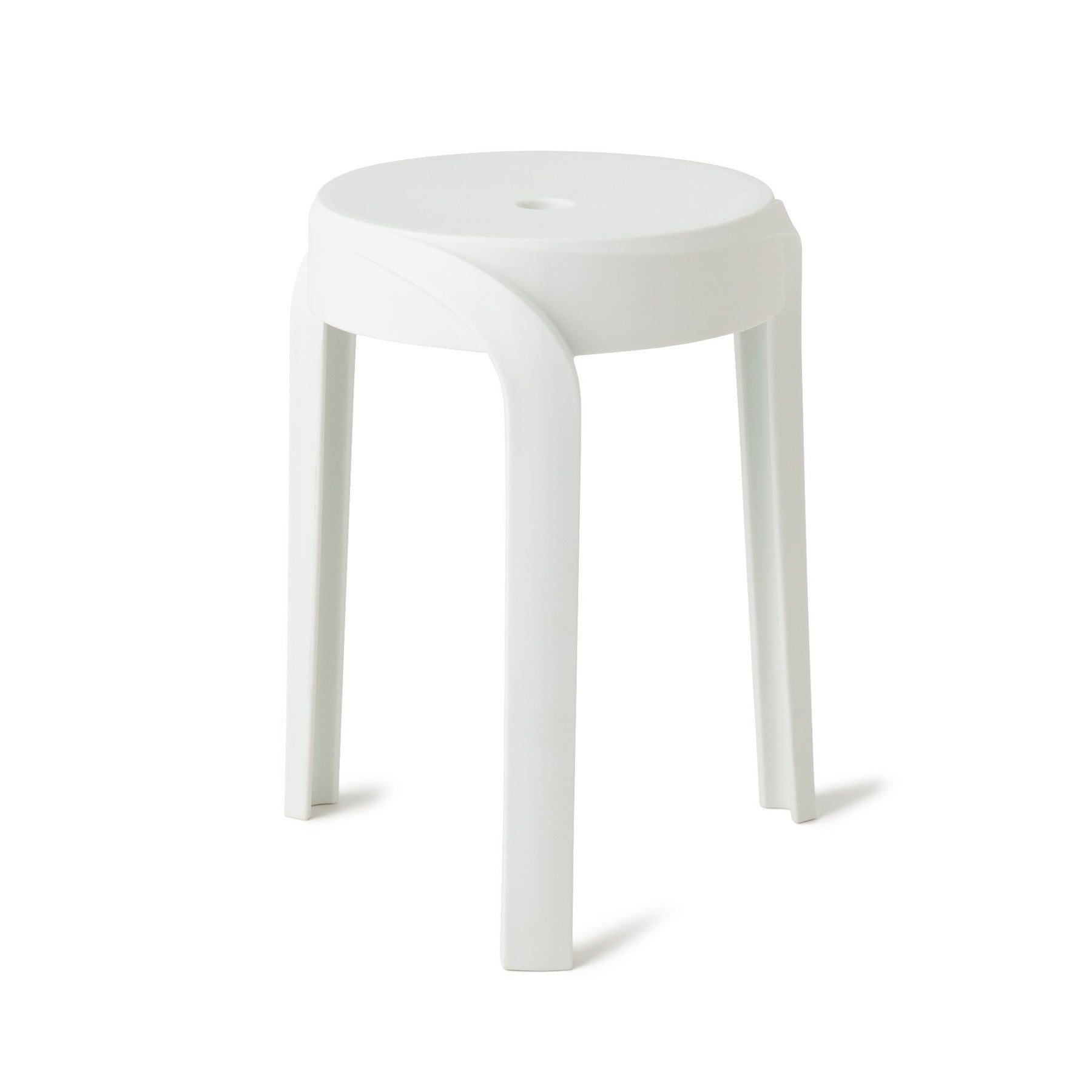 Vortex Stool White (W350 × D350 × H455)