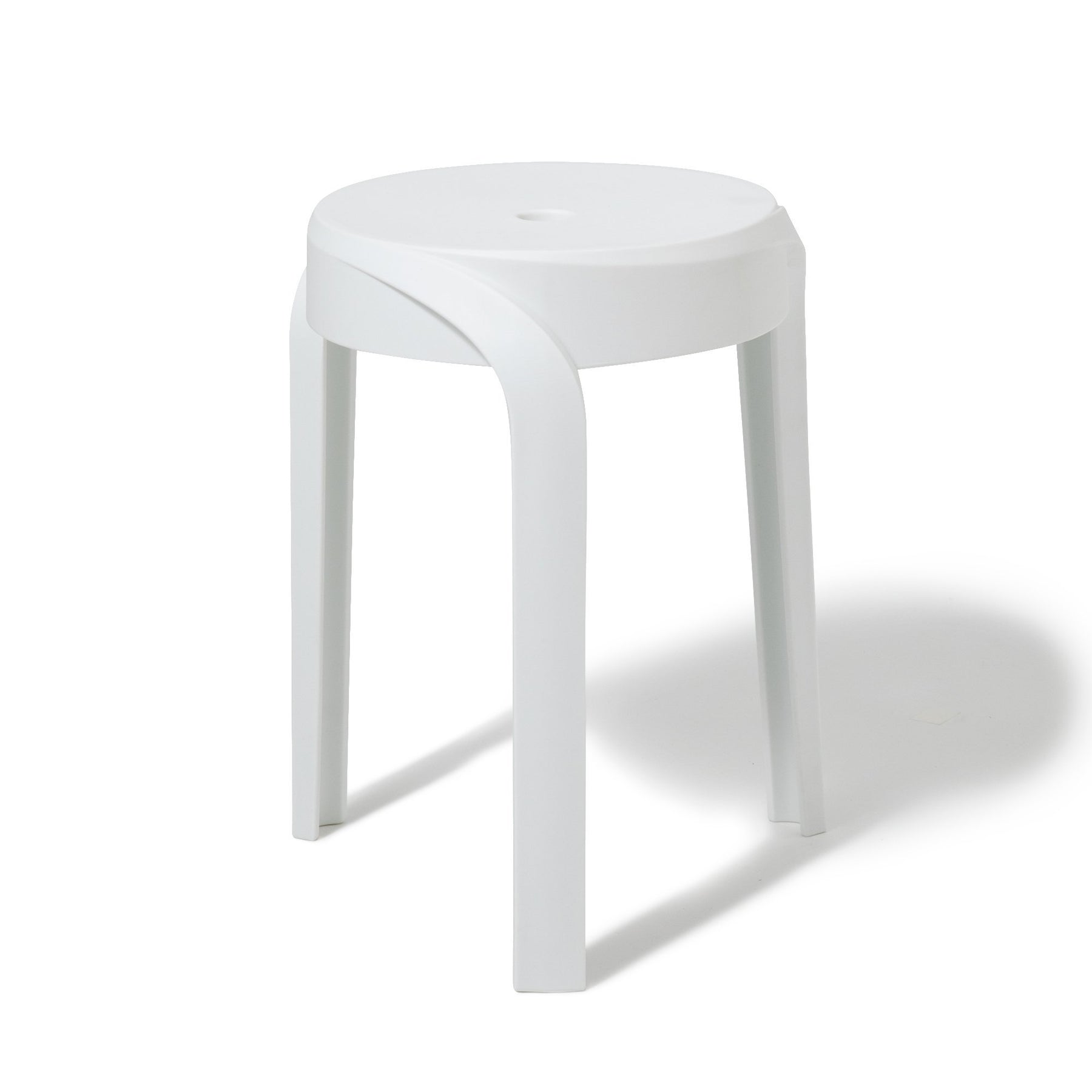 Vortex Stool White (W350 × D350 × H455)