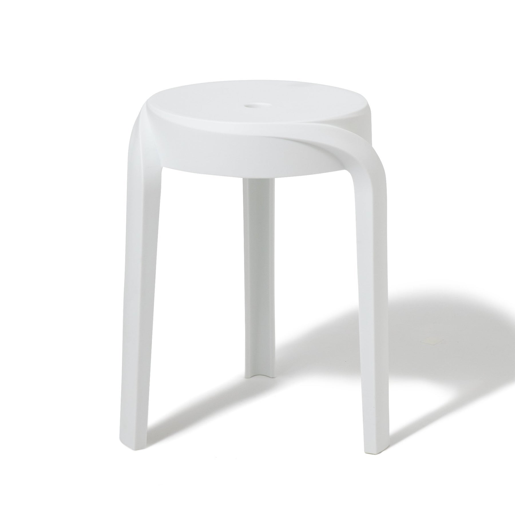 Vortex Stool White (W350 × D350 × H455)