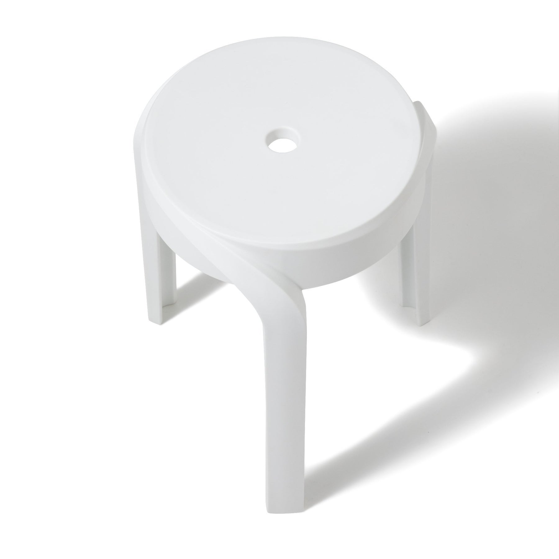 Vortex Stool White (W350 × D350 × H455)