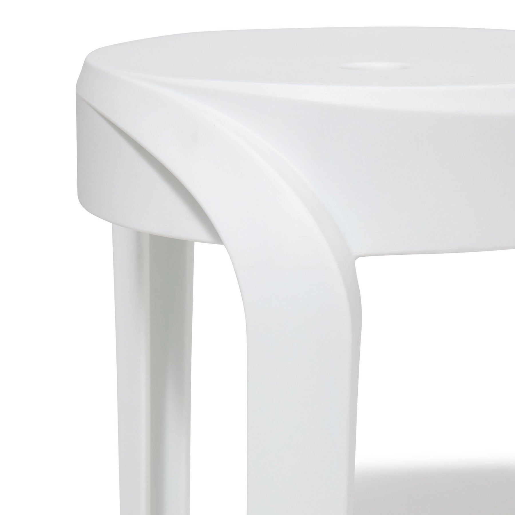 Vortex Stool White (W350 × D350 × H455)