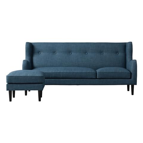 Fier Sofa Blue (W1800 × D1335 × H830)