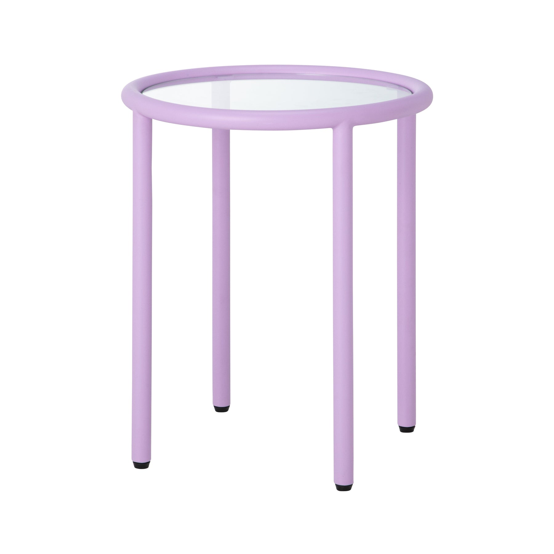 Cestbeau Side Table Round  Purple