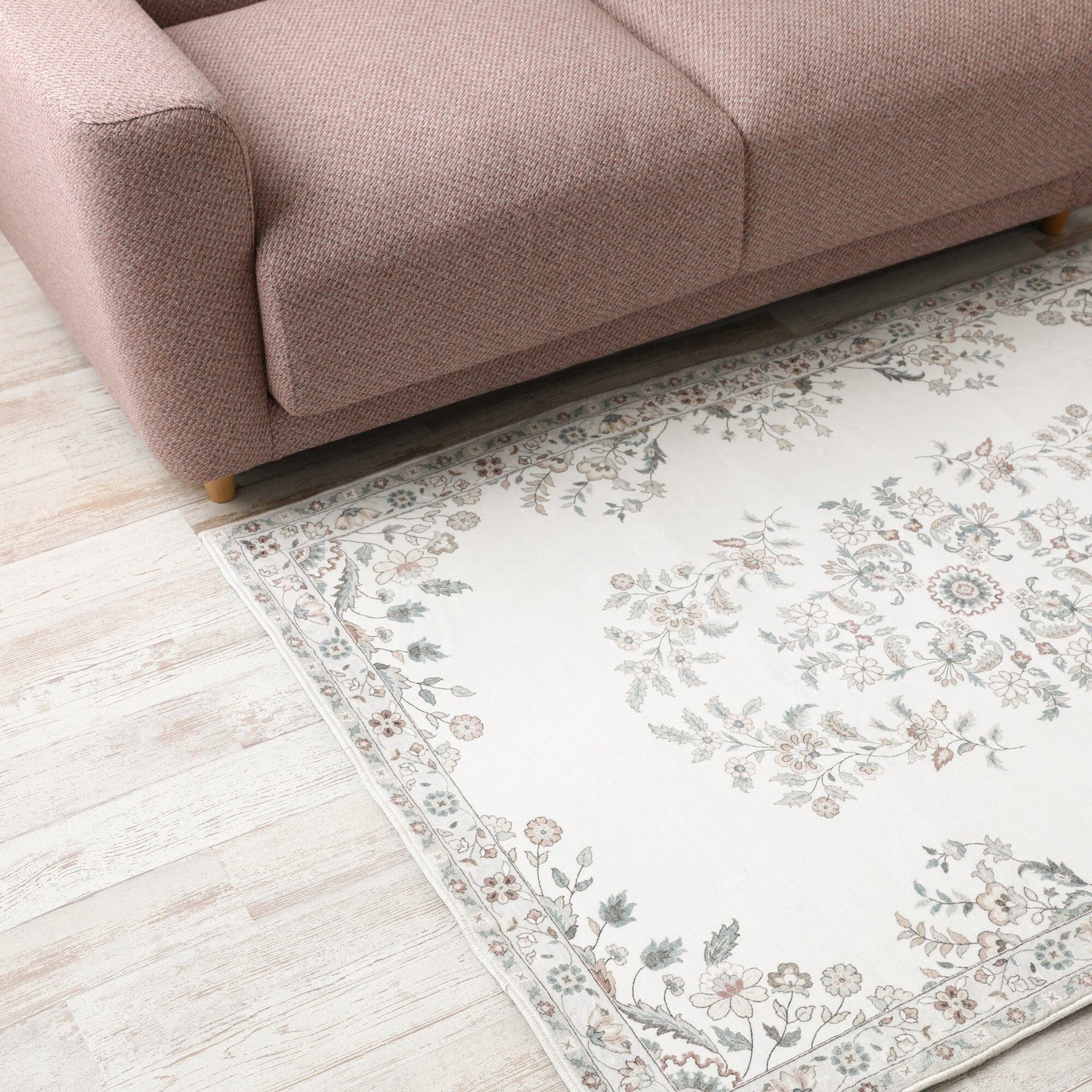 Design Print Rug Arabesque S 1400 X 1000 Light Beige