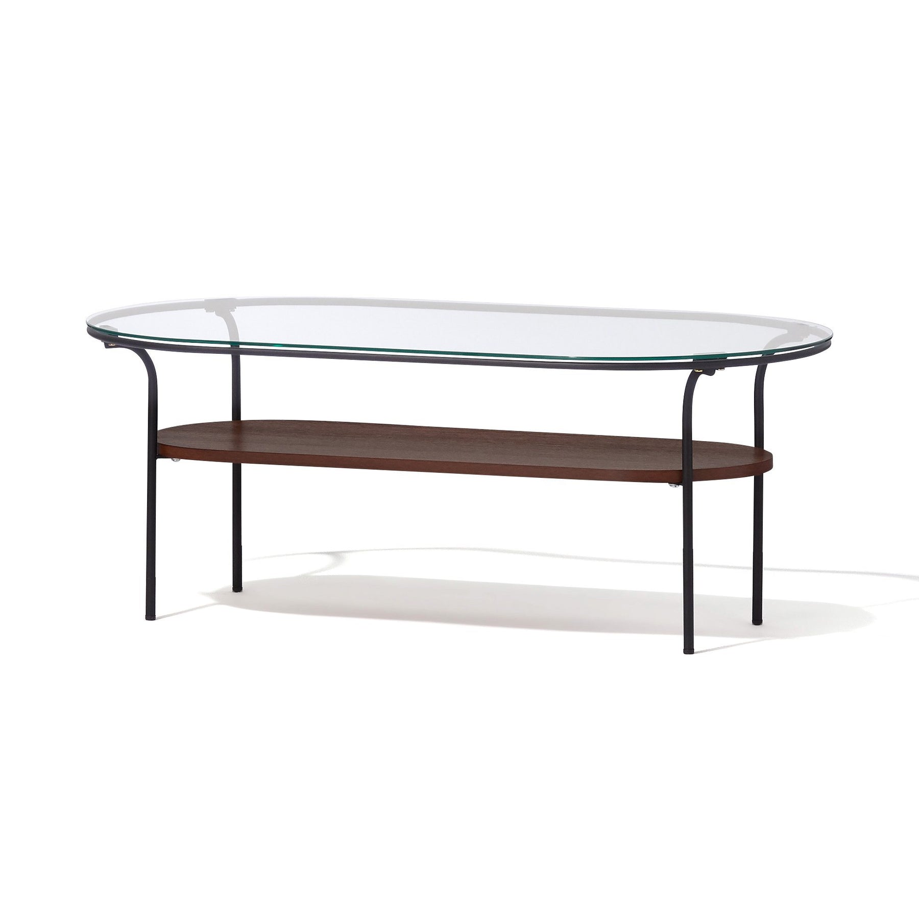 Legato Coffee Table Large Black X Brown (W950 X D500 X H370)