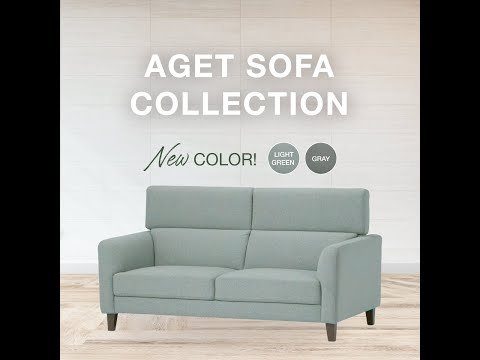 Aget Sofa 2S Gray  (W1700 X D990 X H760)