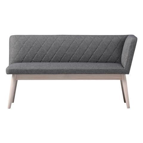 Pioni Couch L Gray X White (W1350× D537 × H740)